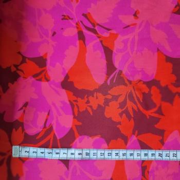 Preview: Viskose Floral Pink - Stenzo